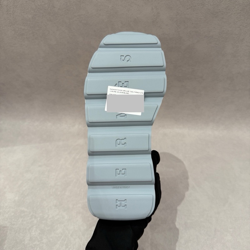 全新❤️HERMES愛馬仕運動鞋白色37碼-7