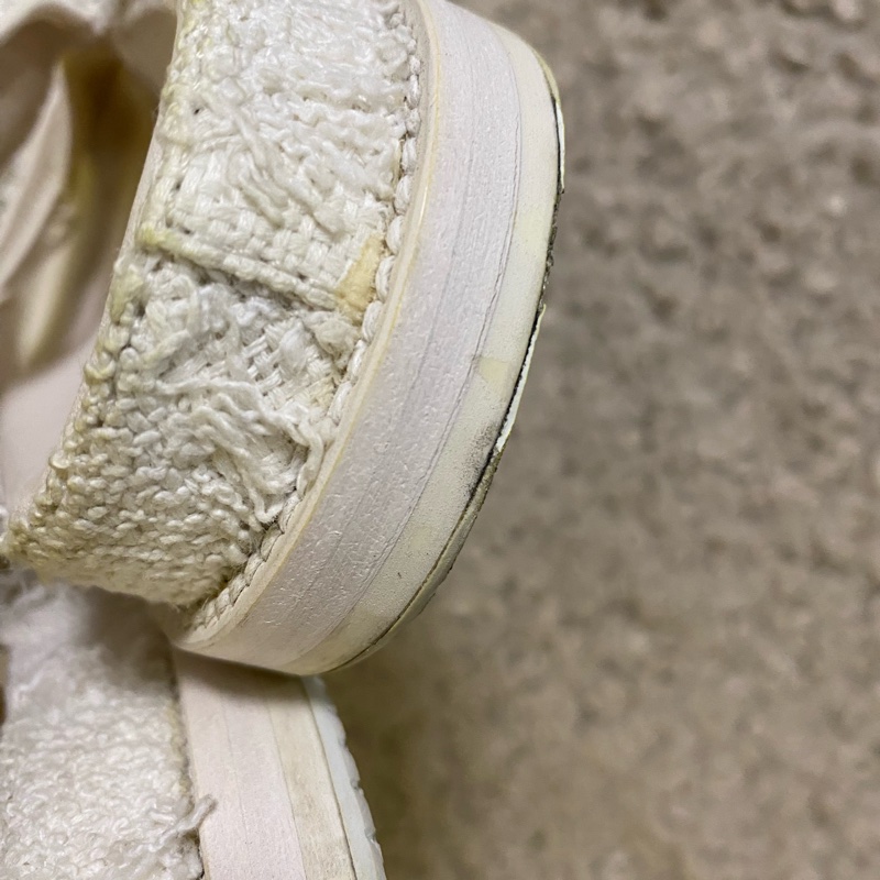 Chanel 白色 涼鞋 新 37~38參考-13