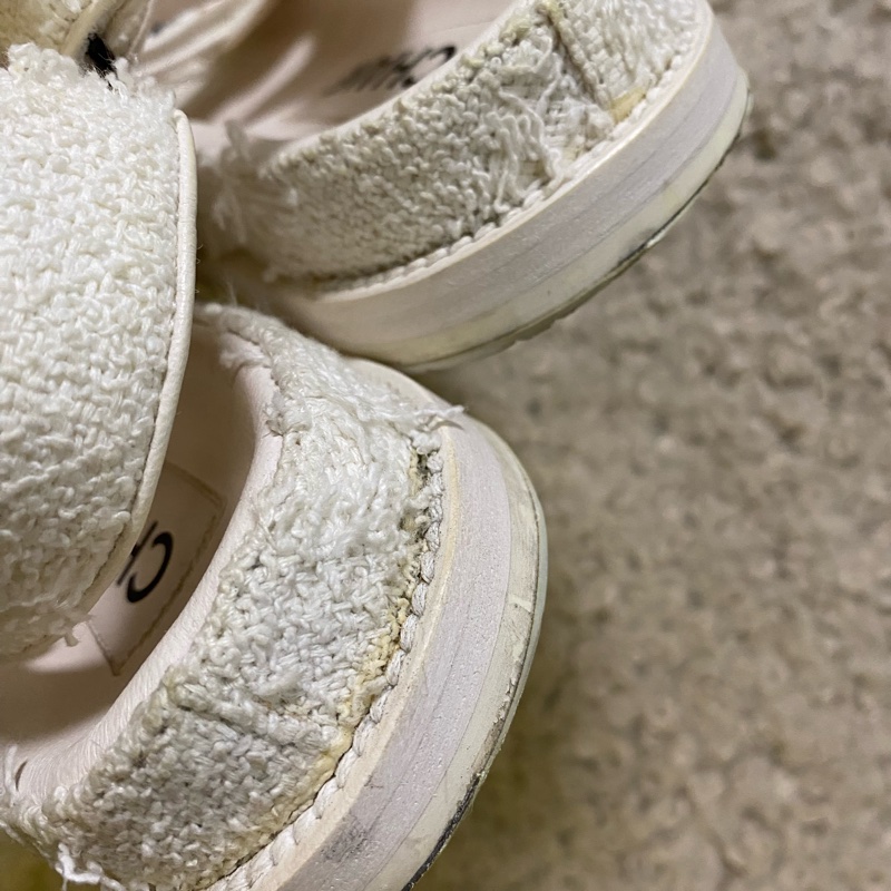 Chanel 白色 涼鞋 新 37~38參考-15