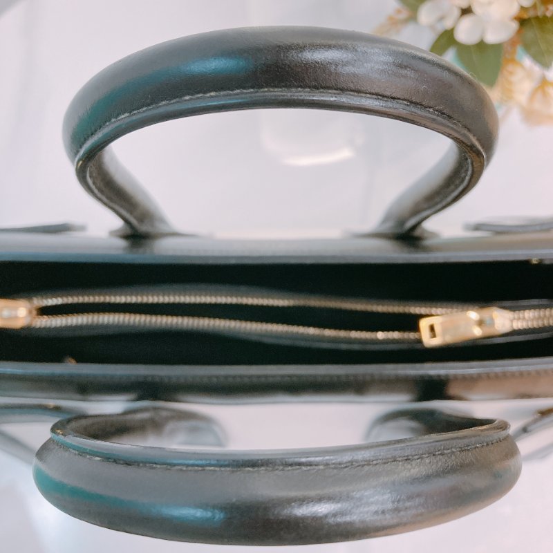 MS0604 Saint Laurent 聖羅蘭 經典 風琴包 手提包 單肩 小號 牛皮 熊貓配色 黑白色 金扣  Sac De Jour Small Calfskin Bi-Colour White X Black-17