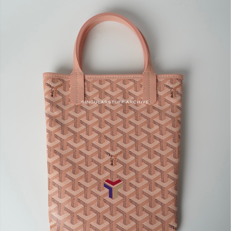 Goyard Claire Voie Poitier 限定桃粉紅 Mini Tote-1