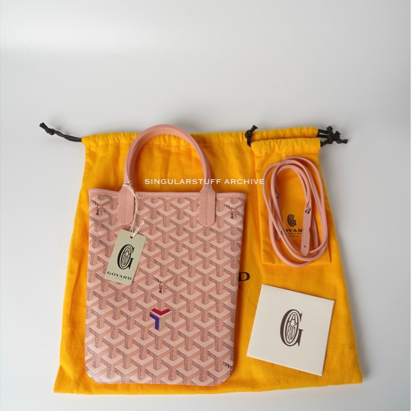 Goyard Claire Voie Poitier 限定桃粉紅 Mini Tote-3