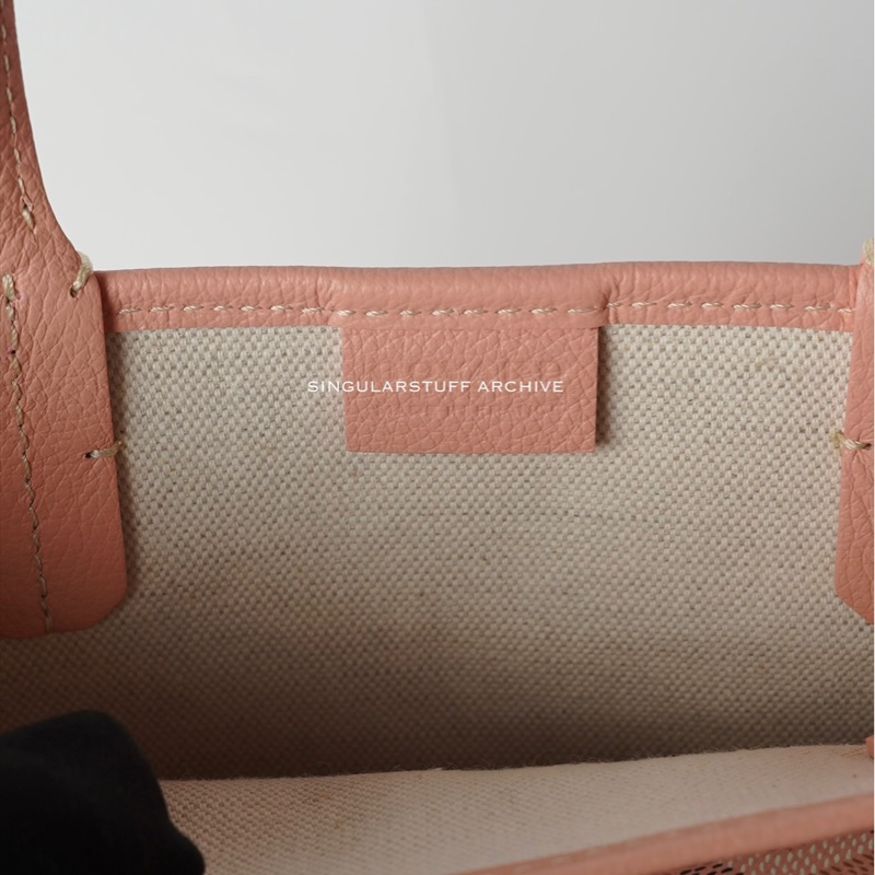 Goyard Claire Voie Poitier 限定桃粉紅 Mini Tote-12