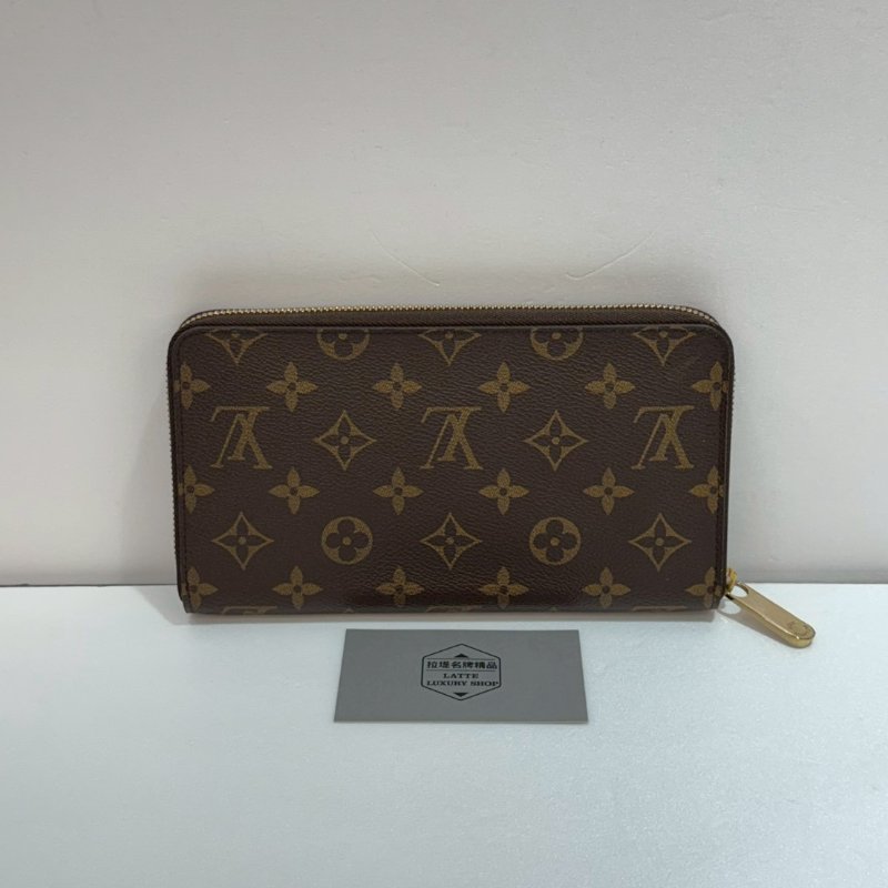 LV 長夾/皮夾 M60002 9成新-0