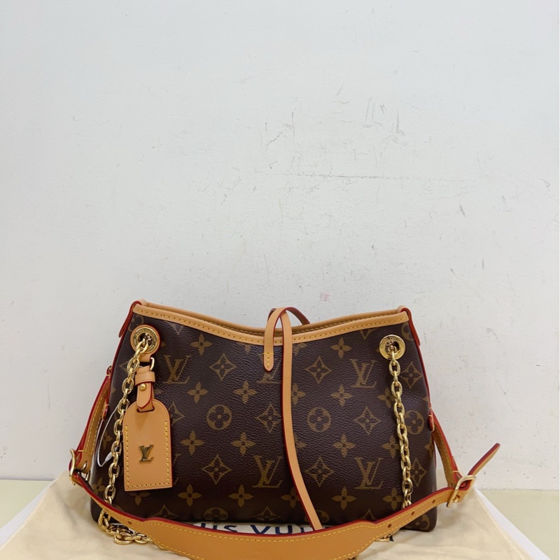 路易威登/Louis Vuitton carryall bb鏈條包-0