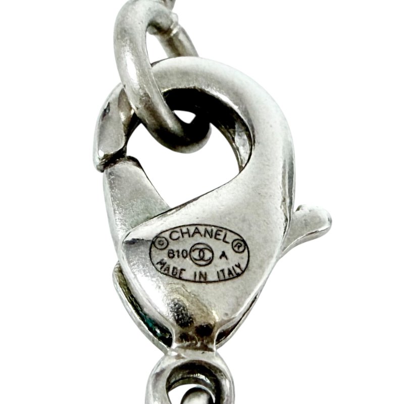 CHANEL CC 珠珠吊飾 頸鏈-6