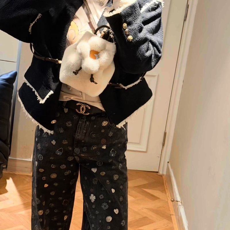 LV 聖誕限定 Vivienne滑雪 泰迪毛絨mini書包 芯片款15*17 98新配件塵袋-1