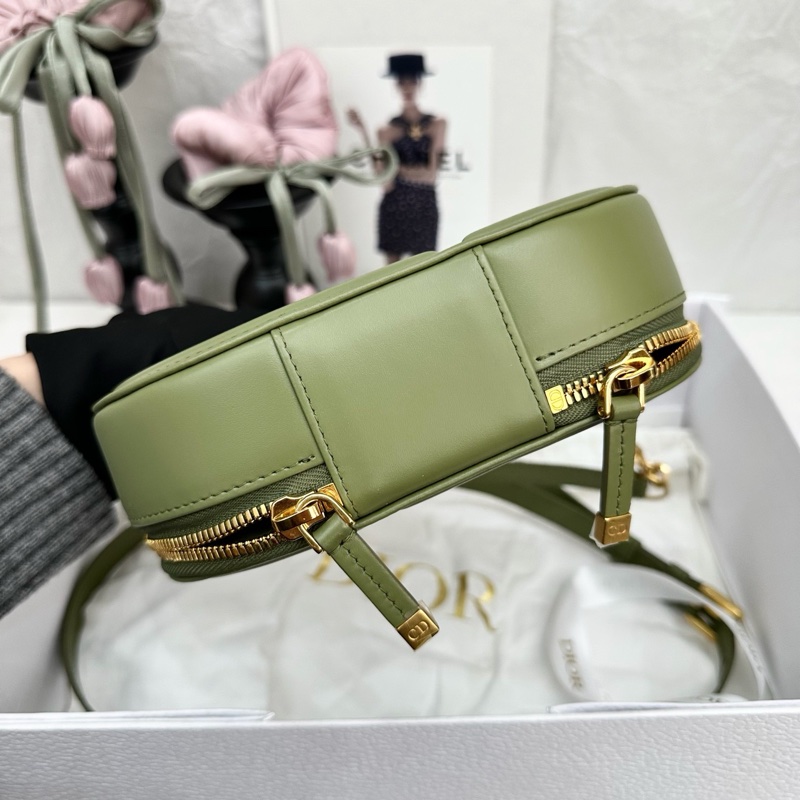 迪奧/Dior 牛油果綠豬鼻子鏈條包-3