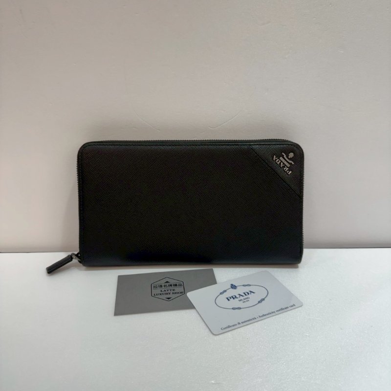 PRADA 長夾/皮夾 9成新-0