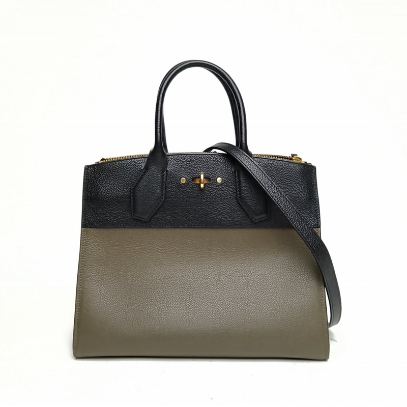 LOUIS VUITTON CitySteamer中號拼色牛皮金扣2018-2