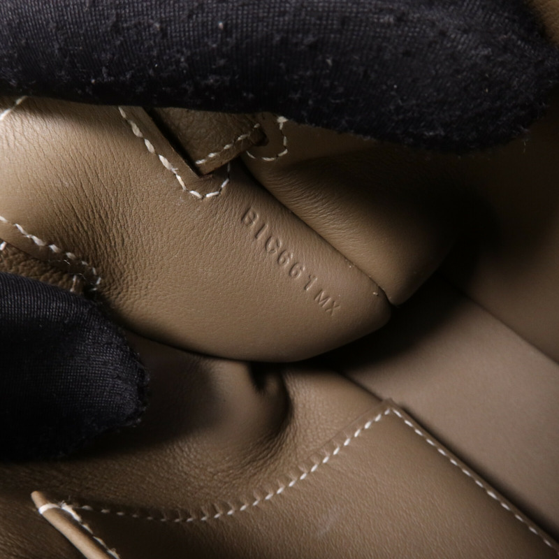 HERMES Evercolor皮革Jypsiere Mini金扣肩背袋Etoupe-7