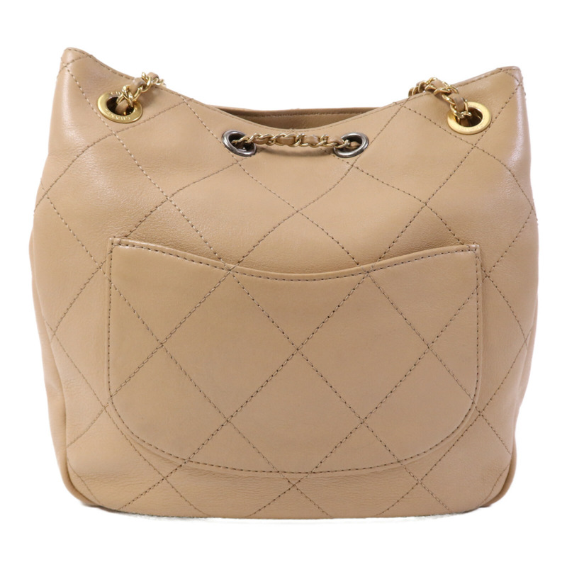 CHANEL 牛皮皮革Egyptian Amulet金扣鏈帶肩背袋-1