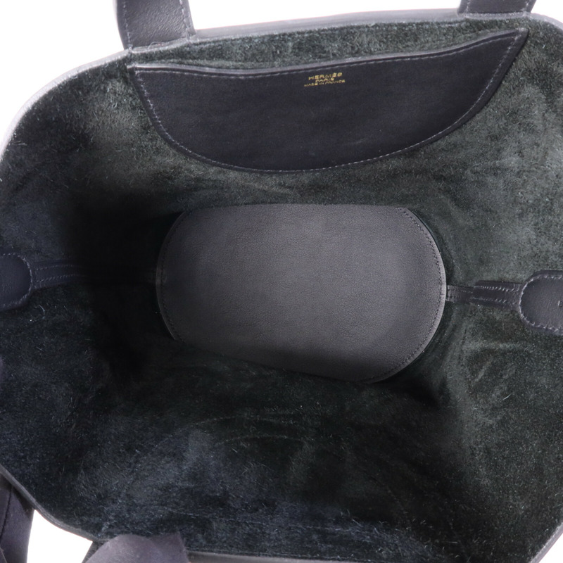 HERMES Clemence皮革In The Loop 23金扣手挽袋-4