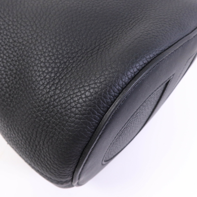 HERMES Clemence皮革In The Loop 23金扣手挽袋-12