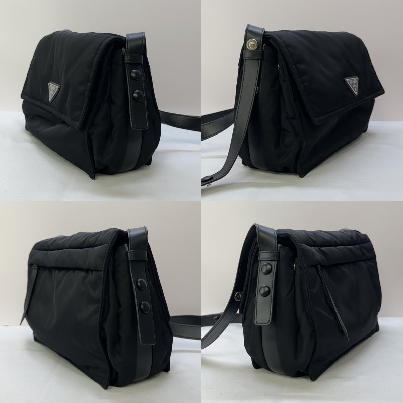 PRADA Traveller中款尼龍肩背包-2