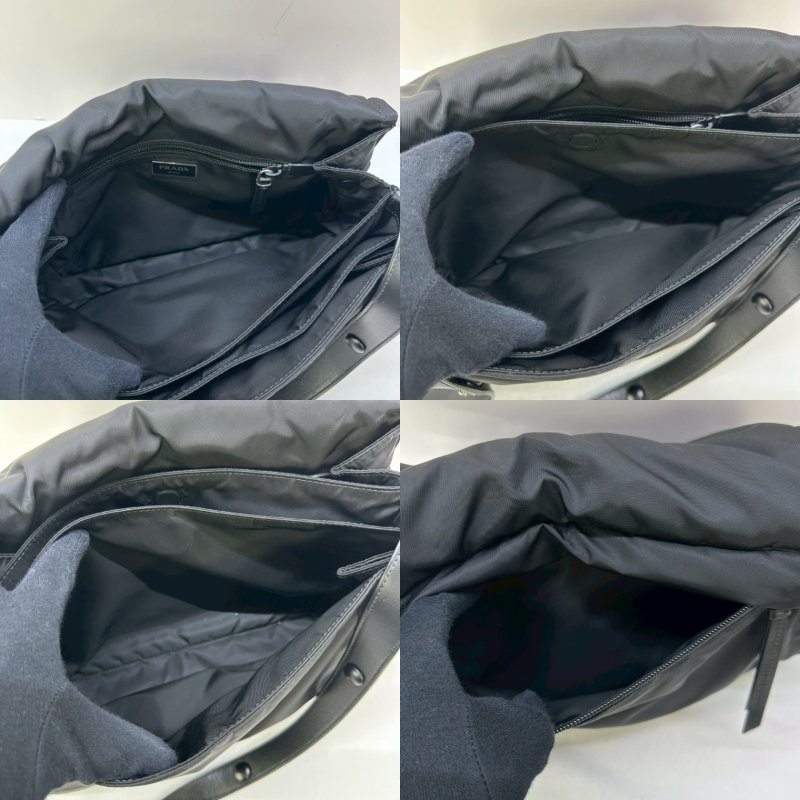 PRADA Traveller中款尼龍肩背包-3