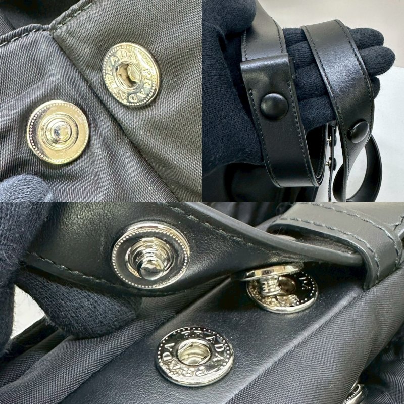 PRADA Traveller中款尼龍肩背包-4