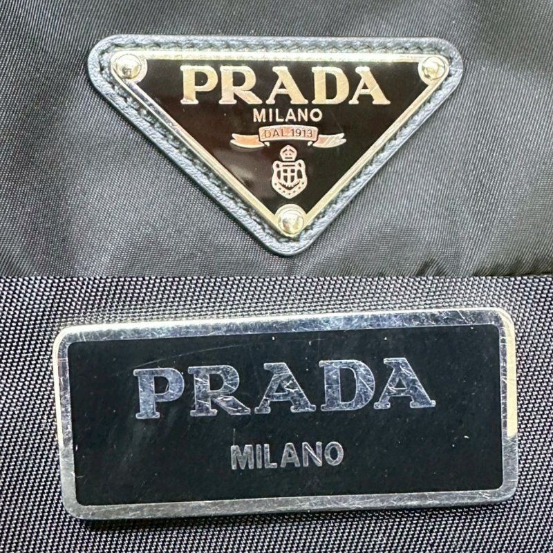 PRADA Traveller中款尼龍肩背包-5