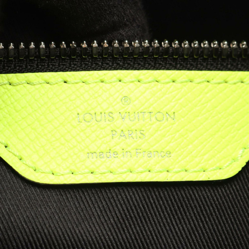 路易威登 Keepall Bandoulière 50 波士頓包手袋 皮革塗層帆布 Taigarama 男士綠色 M30941-3