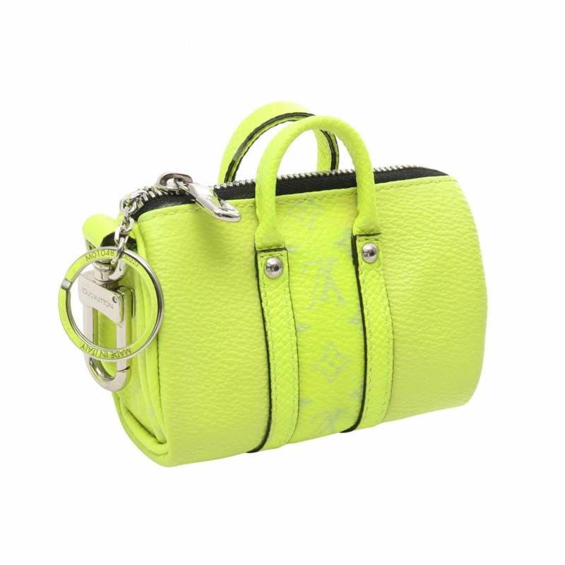 路易威登 Keepall Bandoulière 50 波士頓包手袋 皮革塗層帆布 Taigarama 男士綠色 M30941-4