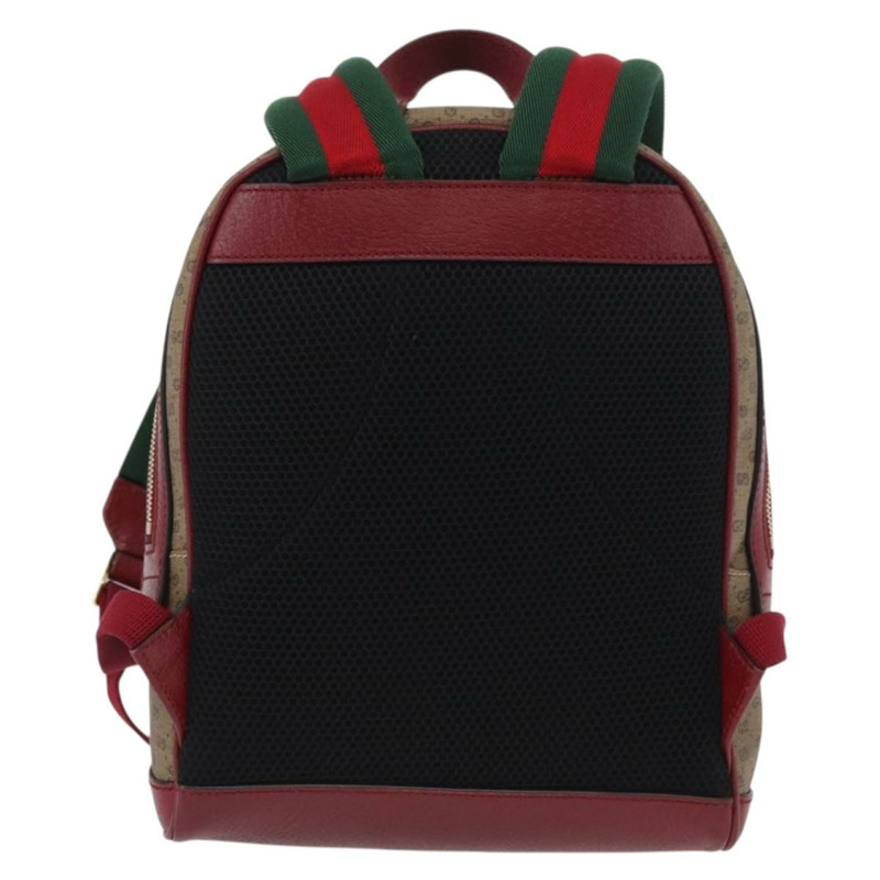 【日本直送】GUCCI Micro GG Supreme哆啦A夢雙肩包 PVC 米色 金色 647816 正品 LNZ825SAM-1
