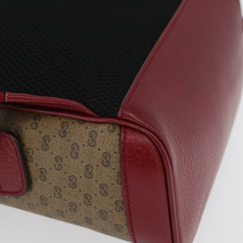 【日本直送】GUCCI Micro GG Supreme哆啦A夢雙肩包 PVC 米色 金色 647816 正品 LNZ825SAM-17