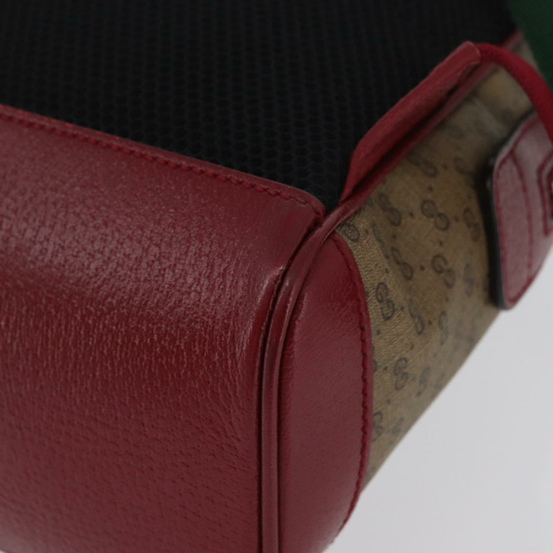 【日本直送】GUCCI Micro GG Supreme哆啦A夢雙肩包 PVC 米色 金色 647816 正品 LNZ825SAM-18