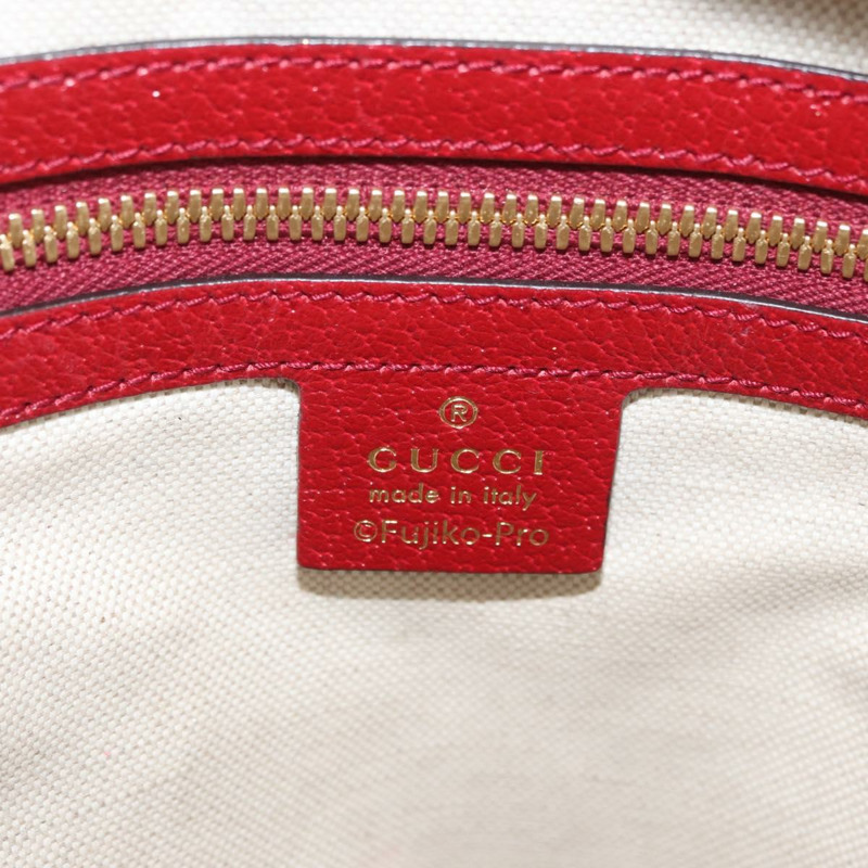 【日本直送】GUCCI Micro GG Supreme哆啦A夢雙肩包 PVC 米色 金色 647816 正品 LNZ825SAM-22