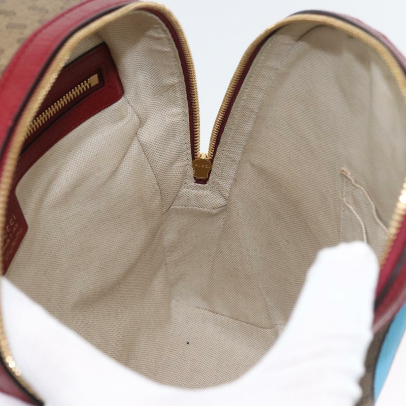 【日本直送】GUCCI Micro GG Supreme哆啦A夢雙肩包 PVC 米色 金色 647816 正品 LNZ825SAM-23