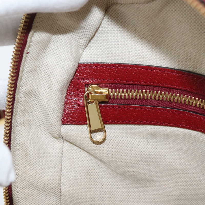 【日本直送】GUCCI Micro GG Supreme哆啦A夢雙肩包 PVC 米色 金色 647816 正品 LNZ825SAM-25
