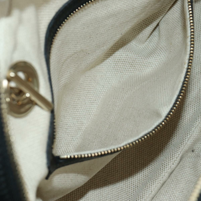 【日本直送】GUCCI 鏈條 Soho 單肩包 皮革 黑色 金色 308983 正品 ARZ680SAV-23