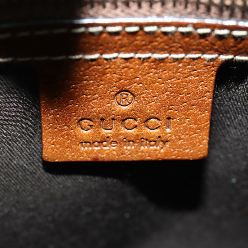 【日本直送】GUCCI GG帆布竹節手提包 米色金色 137378 正品 BSZ605A-18