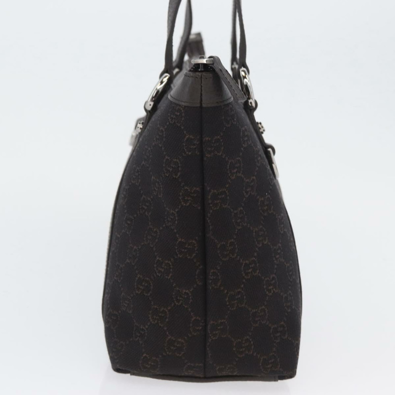 【日本直送】GUCCI GG帆布Abbey托特包 奧特萊斯 深棕色 銀色 268640 正品 am11060V-4
