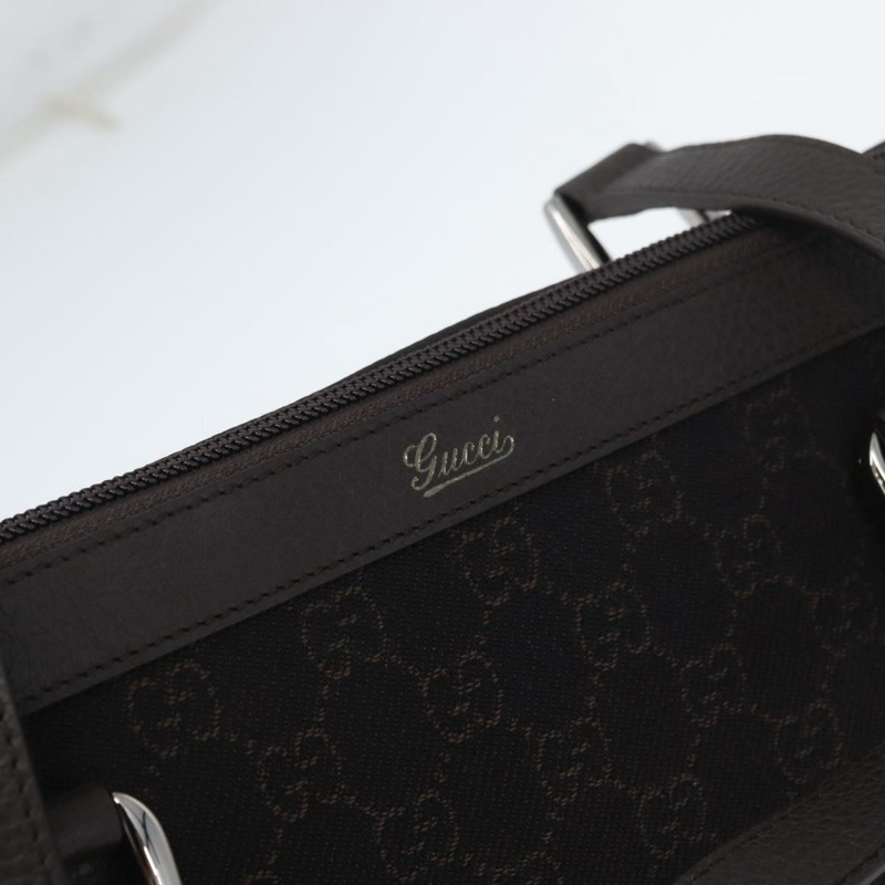 【日本直送】GUCCI GG帆布Abbey托特包 奧特萊斯 深棕色 銀色 268640 正品 am11060V-18