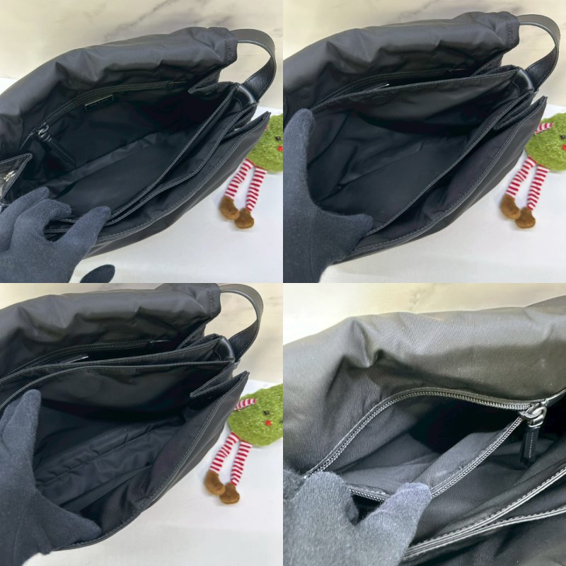 PRADA Traveller尼龍肩背包-4