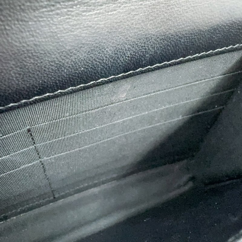 CHANEL黑色羊皮淡金釦Trendy CC Woc下蓋鏈包-25