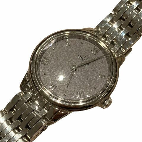 OMEGA 歐米茄 434.10.28.60.03.001 0 灰錶面De Ville Prestige 27MM 腕錶 石英錶