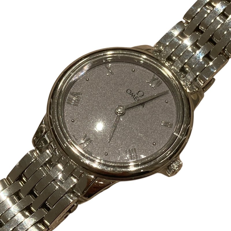 OMEGA 歐米茄 434.10.28.60.03.001 0 灰錶面De Ville Prestige 27MM 腕錶 石英錶-0