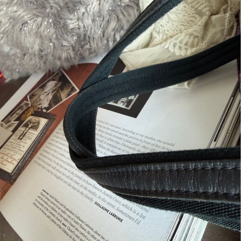 路易威登 牛仔丹寜 包 腋下包   經典 實用性高 包包 托特包 Vintage louis vuitton navy denim Monogram Mini Lin Josephine PM-23