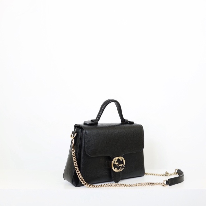 二手Gucci 風琴包 經典黑-1