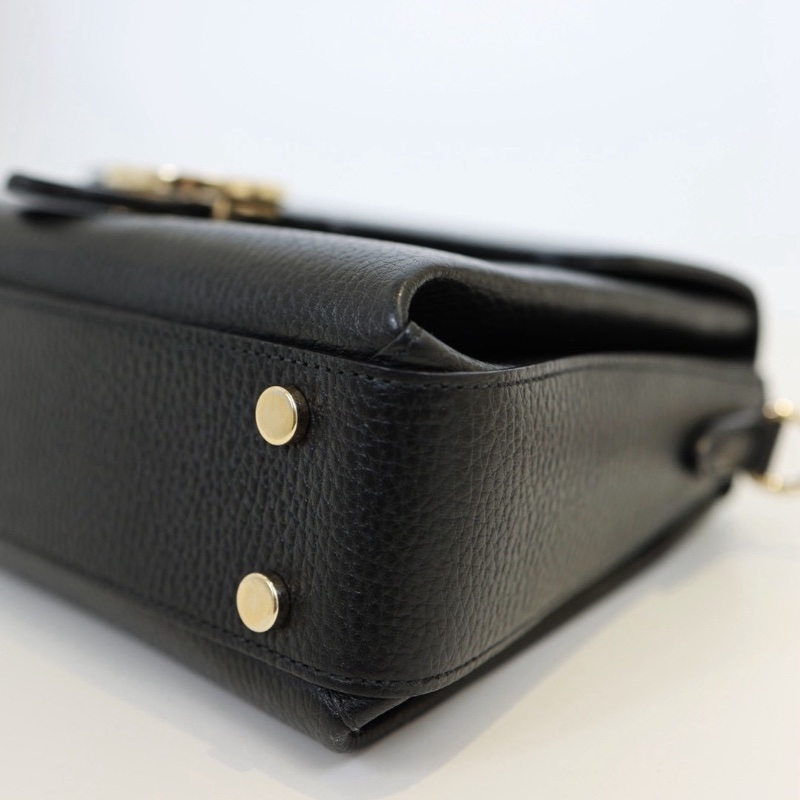 二手Gucci 風琴包 經典黑-8