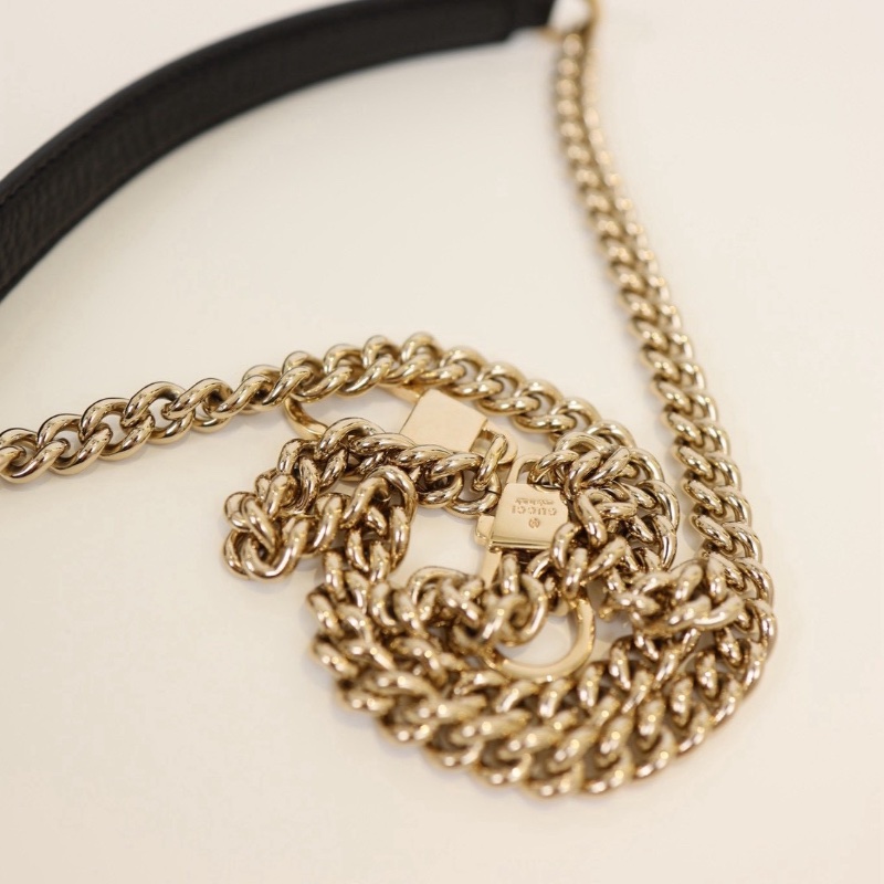 二手Gucci 風琴包 經典黑-13