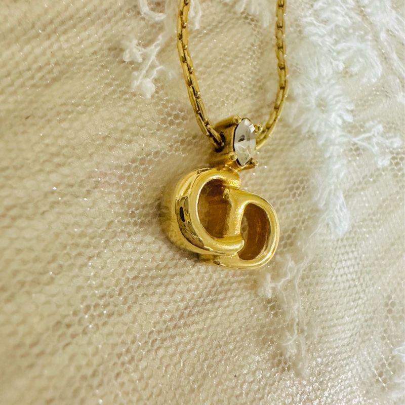 Christian Dior 水鑽經典CD項鍊 Vintage✨-4