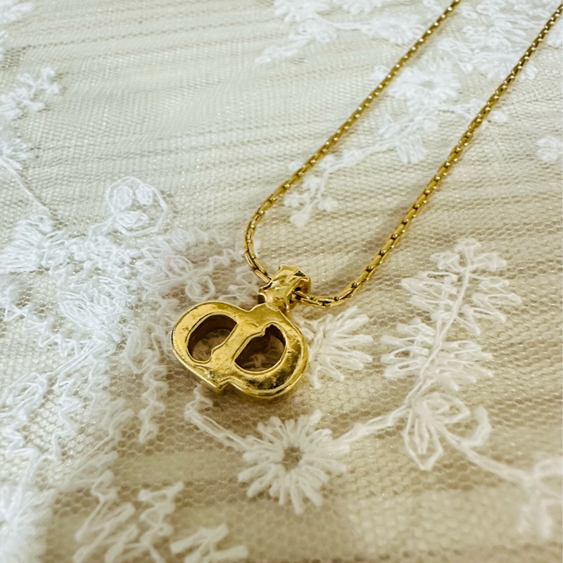 Christian Dior 水鑽經典CD項鍊 Vintage✨-7