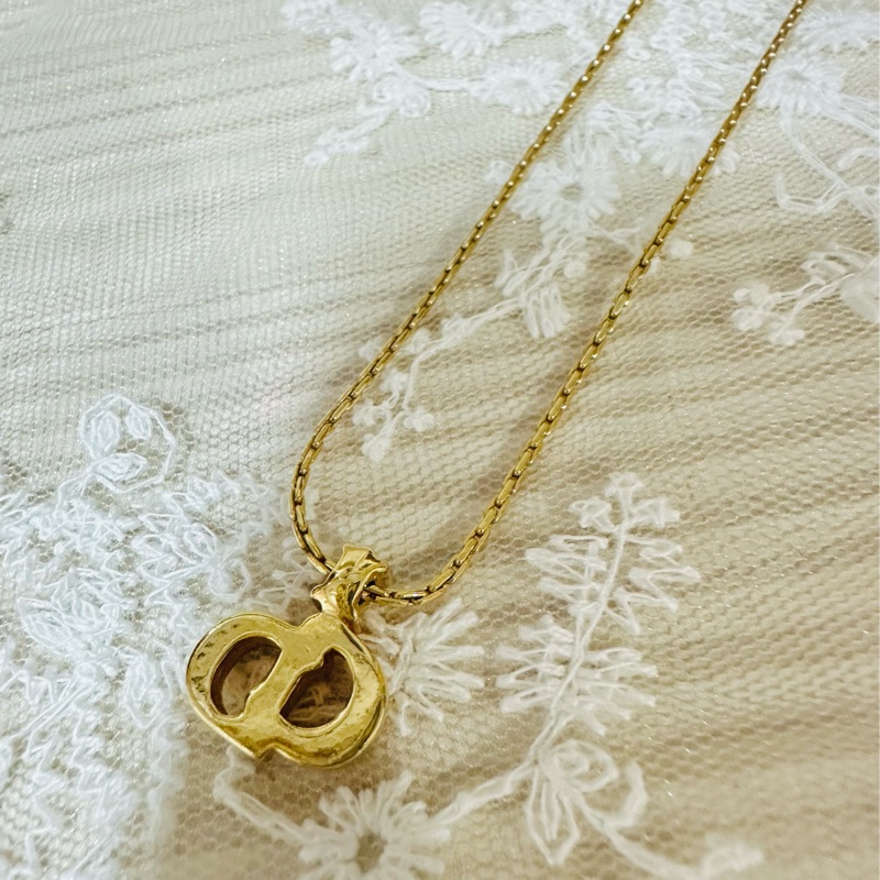 Christian Dior 水鑽經典CD項鍊 Vintage✨-9