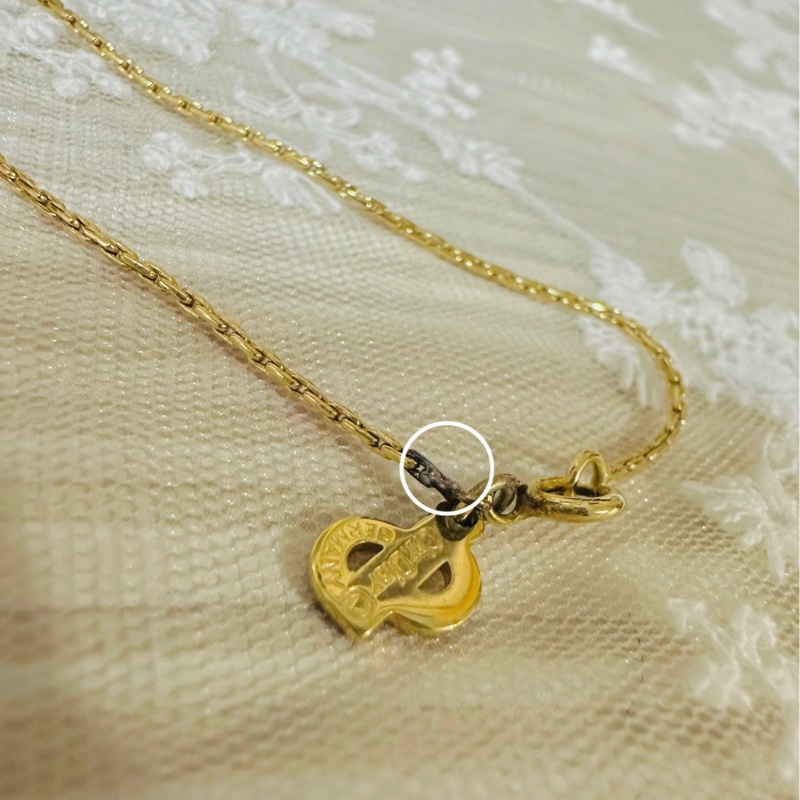 Christian Dior 水鑽經典CD項鍊 Vintage✨-14