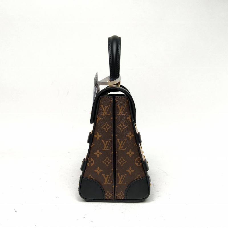 LOUIS VUITTON 老花PVC晶片限量Trianon秀款硬箱手提-1