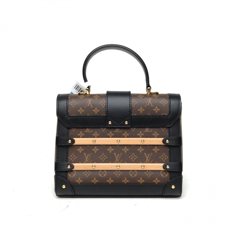 LOUIS VUITTON 老花PVC晶片限量Trianon秀款硬箱手提-2