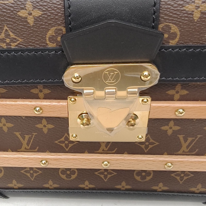 LOUIS VUITTON 老花PVC晶片限量Trianon秀款硬箱手提-4