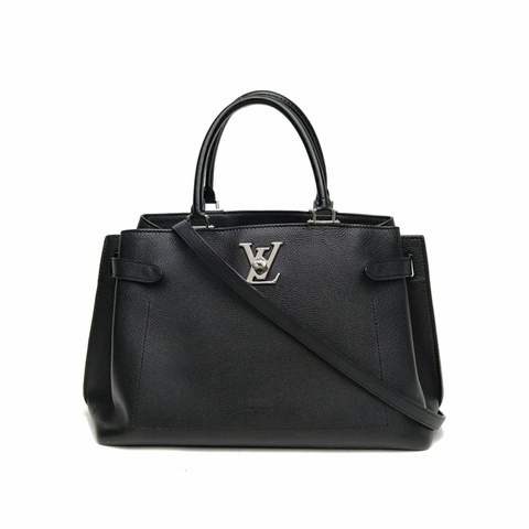LOUIS VUITTON LockmeDay黑色牛皮2019